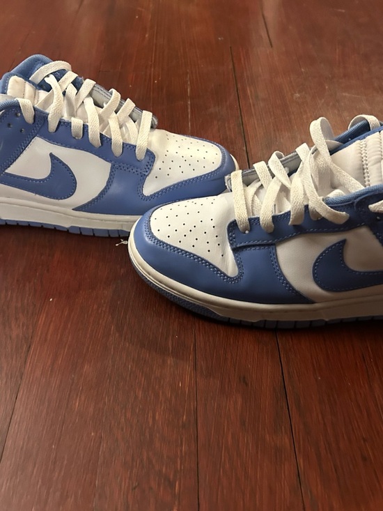 Nike Kids Low-Top Sneakers in Blue and White main image 4